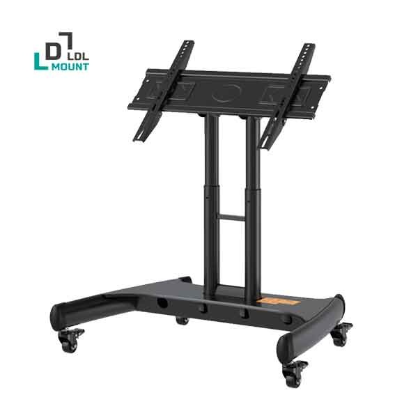 엘디엘마운트 낮은 이동식 TV 스탠드 거치대 블랙 80,000원
