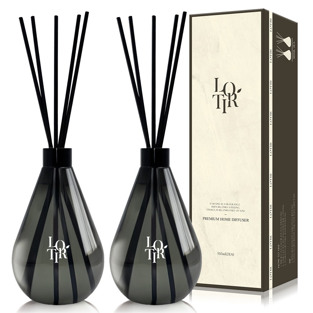 로티르 프리미엄 대용량 디퓨저 2P 선물세트 실내 방향제 베스트향, 2개, 510ml, 라튤립 블랑 19,800원