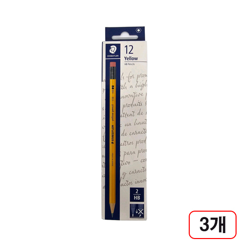 스테들러)연필 134(HB/12개입), 3다스 24,190원