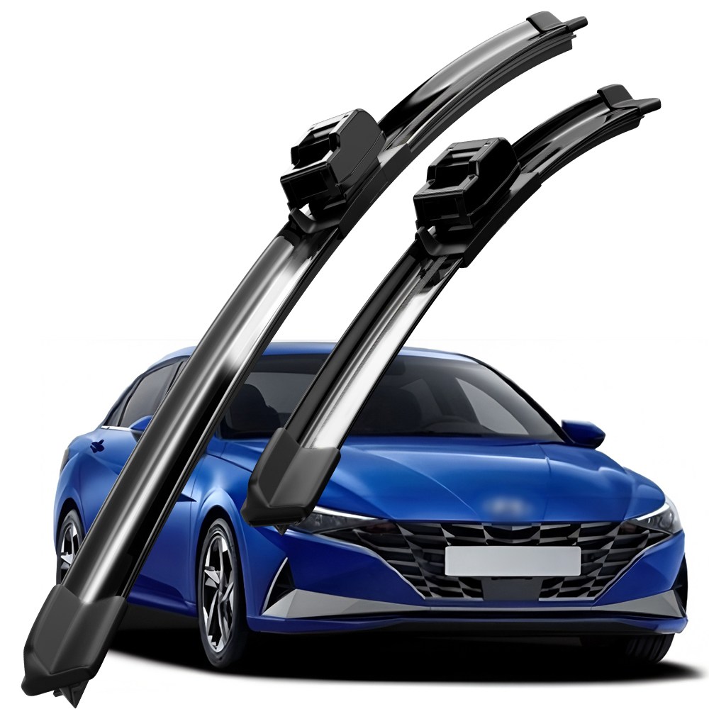 호환 현대 아반떼(MD)/더 뉴 아반떼(AD)/올 뉴 아반떼/더 뉴 아반떼(CN7) 2010-2024 와이퍼 초발수 저소음 자국 없음 전면 와이퍼 블레이드 2종 세트, 올 뉴 아반떼/더 뉴 아반떼(CN7)2020-2024 28,600원