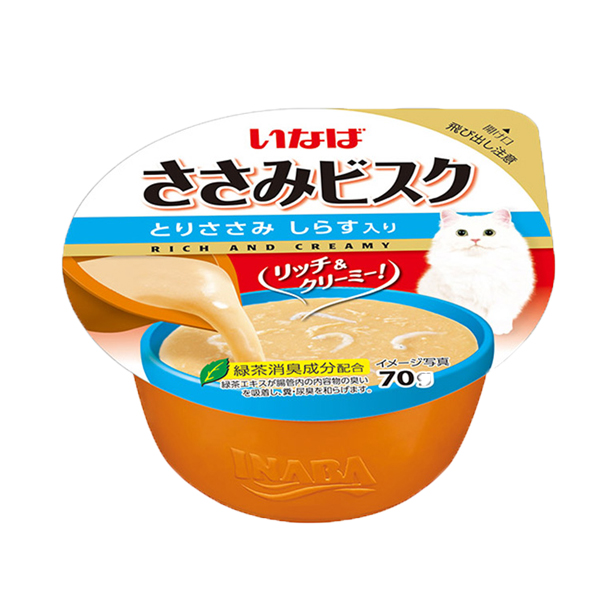 이나바 챠오 치킨 비스크컵 닭가슴살&치어 (IMC-245) 1,090원