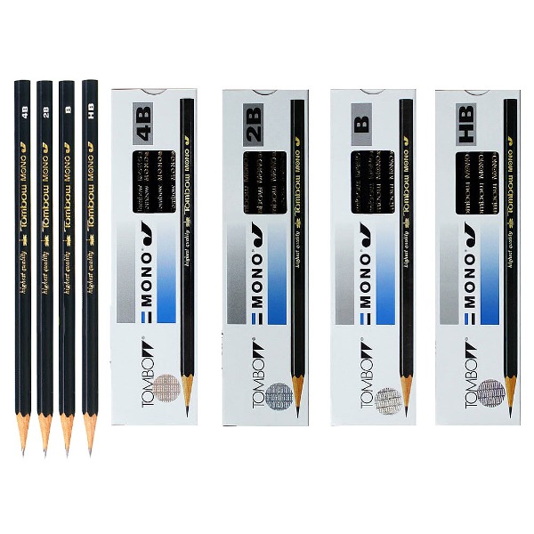 (Tombow) MONO J 미술 연필 톰보우연필 12자루(1타), 2H 14,400원