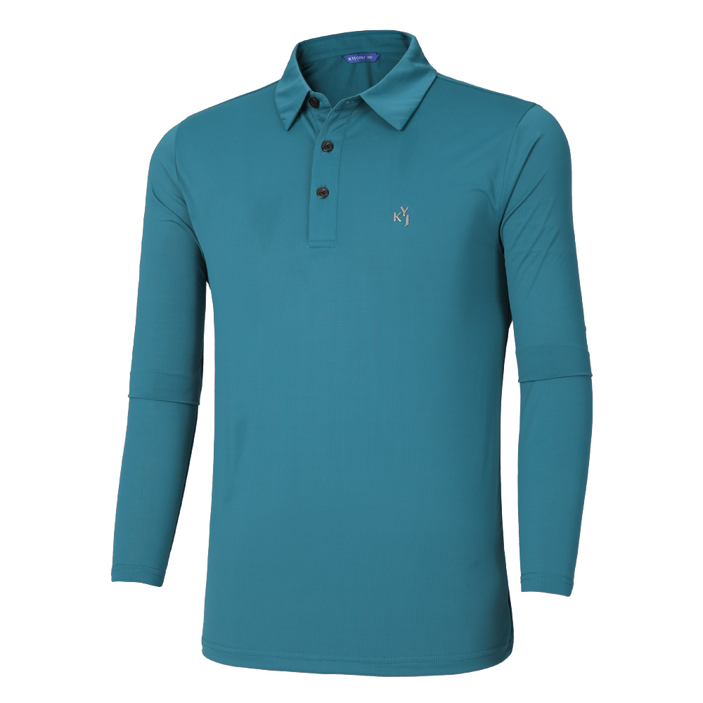 [김영주골프] 남성 카라 긴팔 티셔츠_스판 메쉬 에어리움 23,980원