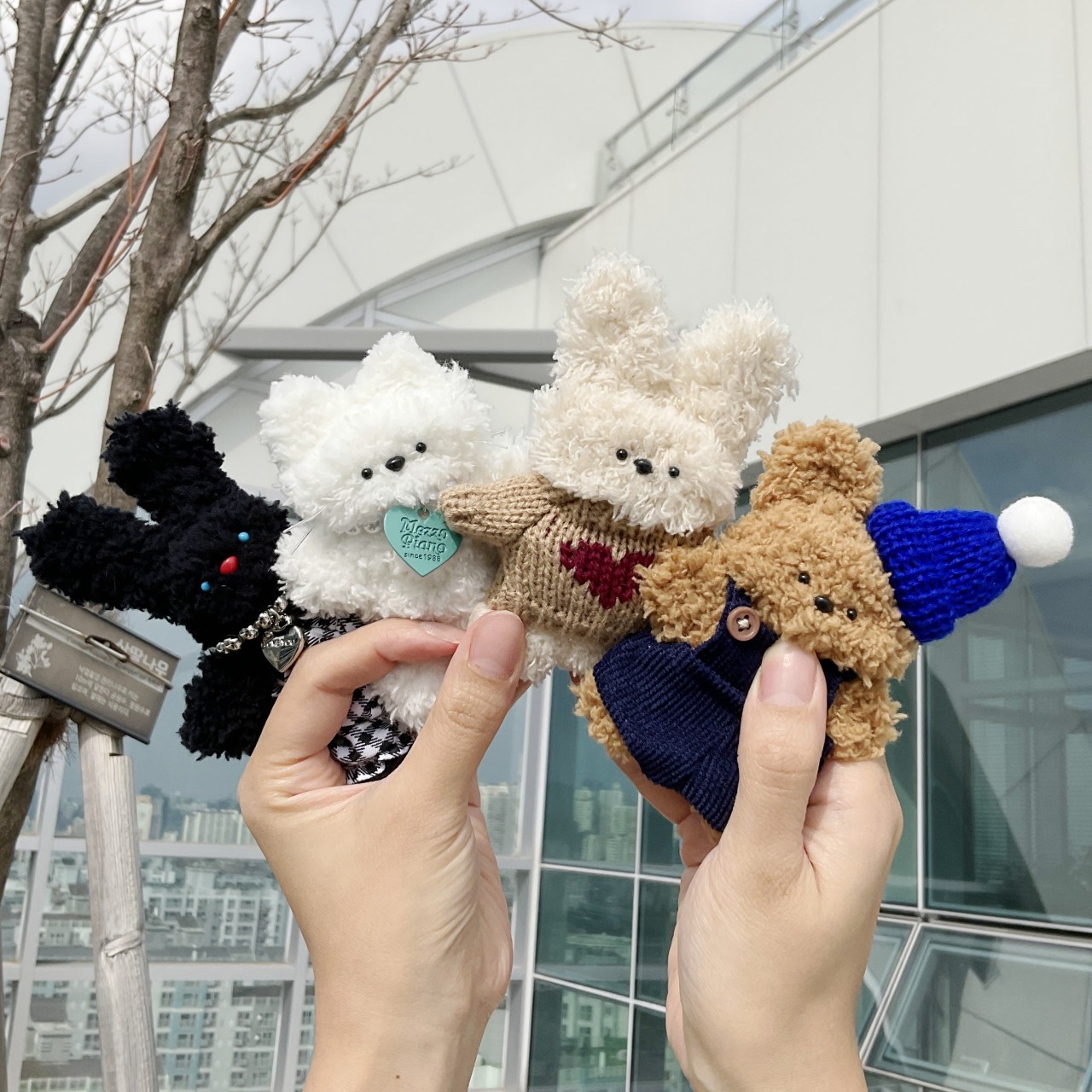 뽀글 밍크 모루인형 만들기 키트 올인원 패키지, 브라운, 1세트 1,450원