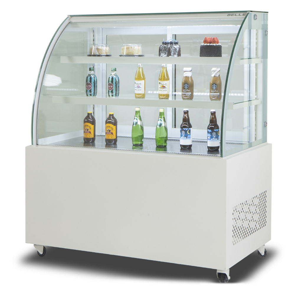 BELLE 프리미엄 쇼케이스 라운드 뒷문형 화이트 방문설치, JRB-900W(화이트) 1,443,510원