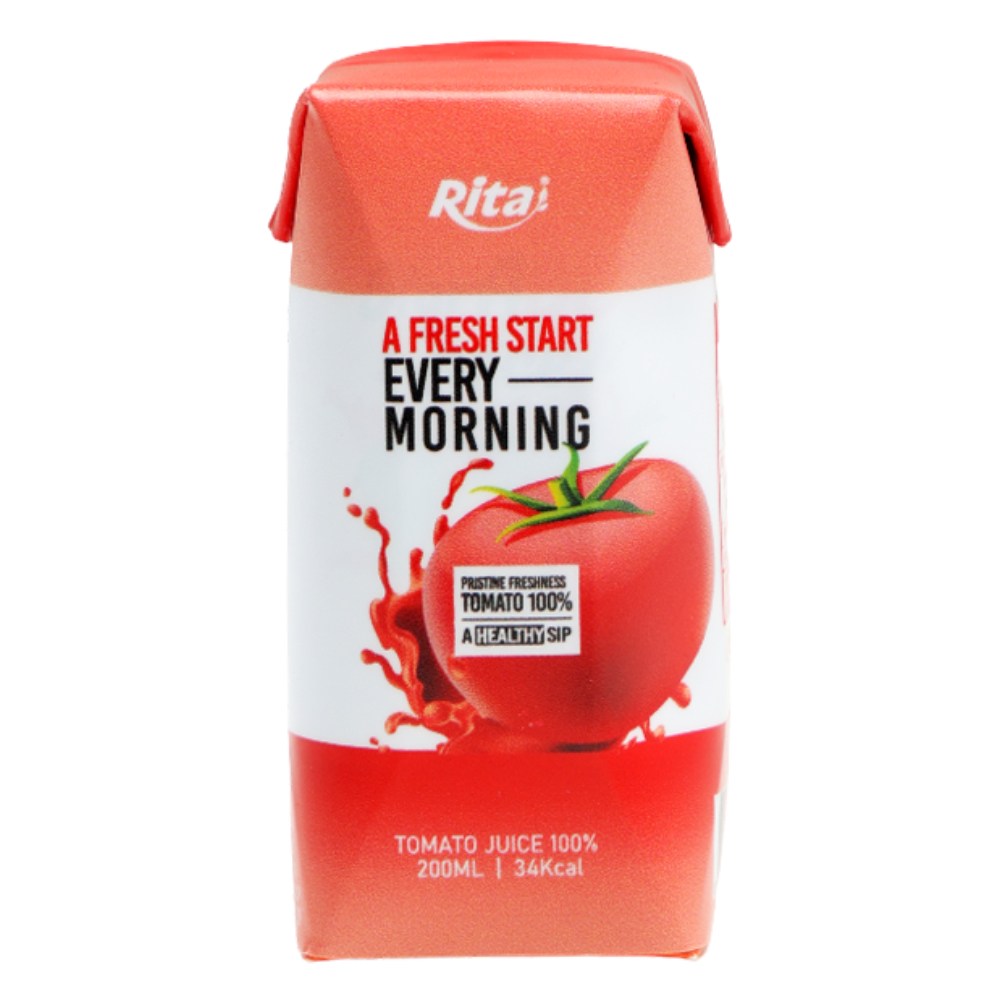 리타 100% 착즙 토마토주스 1박스 무설탕 무가당 토마토쥬스, 24개, 200ml 39,900원