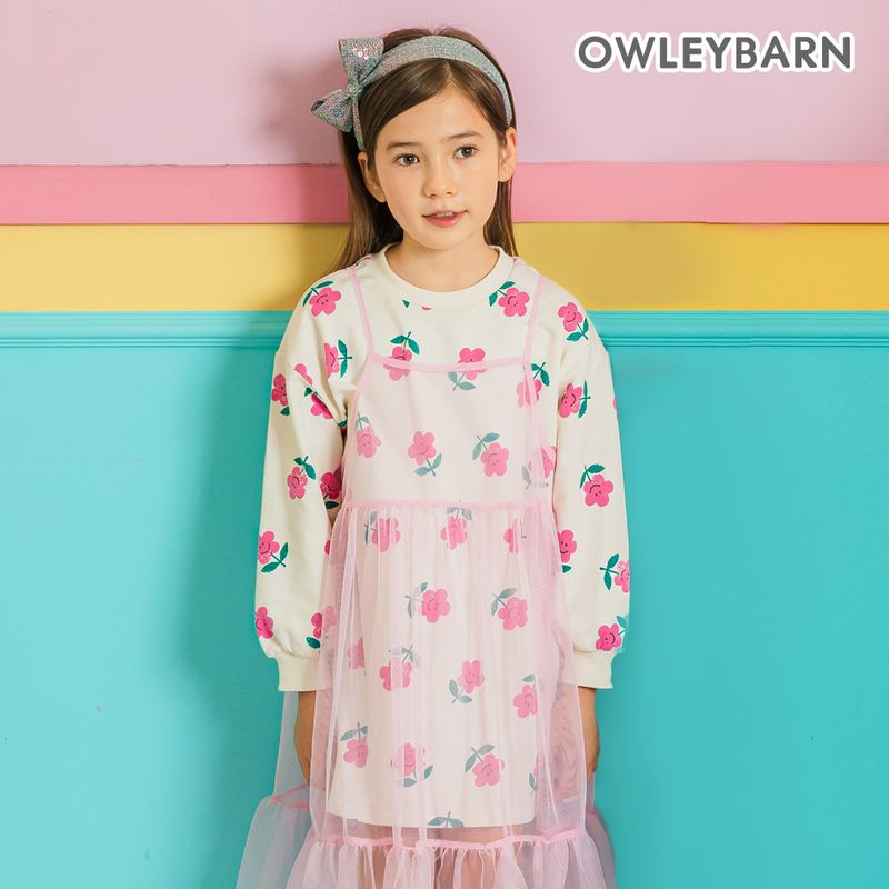 올리반 스위트가든원피스 크림 4,630원