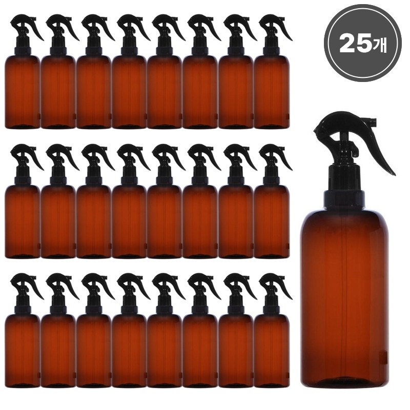 [10-25개묶음판매] 미니건스프레이용기(L형) 100ml 120ml 150ml 200ml 250ml 300ml 500ml 허브스프레이공병 26,550원