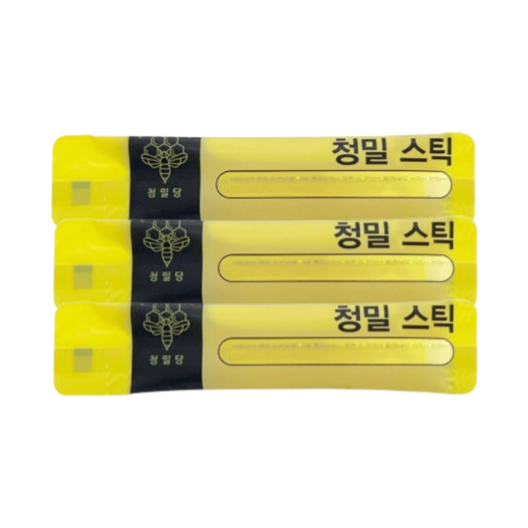 청밀당 꿀 스틱 가성비 벌크 세트 국내산 자연 벌꿀 100% 아카시아꿀 43,690원
