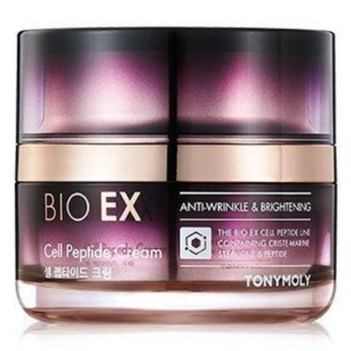 토니모리 바이오 이엑스 셀펩타이드 크림 "노화주름 표정주름을 관리하는 고영양 링클 보습 크림", 60ml, 2개 82,000원