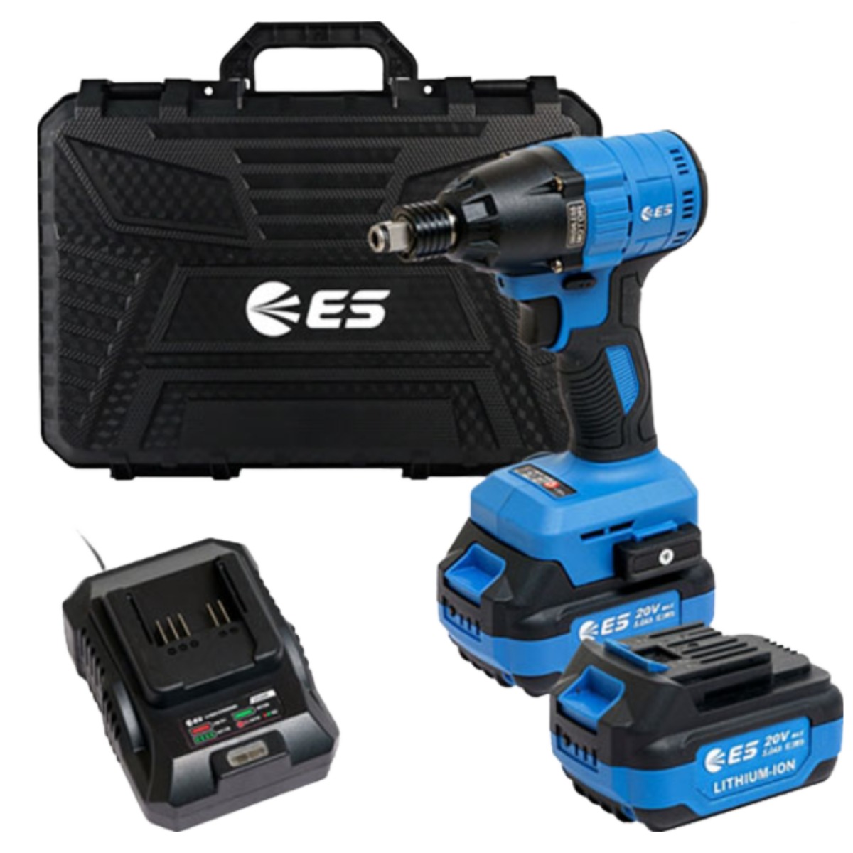 ES산업 20V MAX 충전 임팩트 드라이버렌치 EL20RW 세트 (5.0ah 배터리,충전기포함) 전동 임펙트드라이버 임팩렌치 211,900원