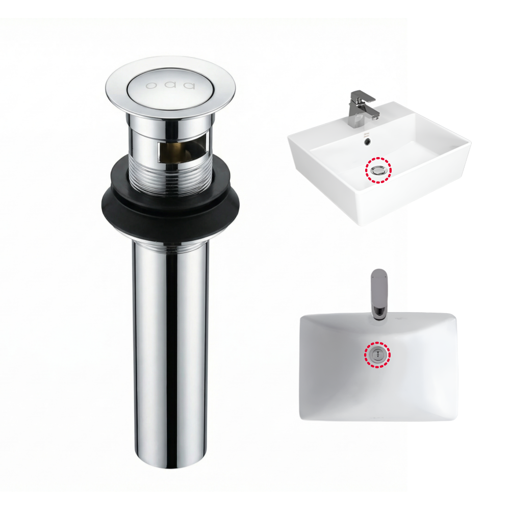 오아스튜디오 국산 황동 자동 폽업 세면대부속품 세면대마개 12,890원