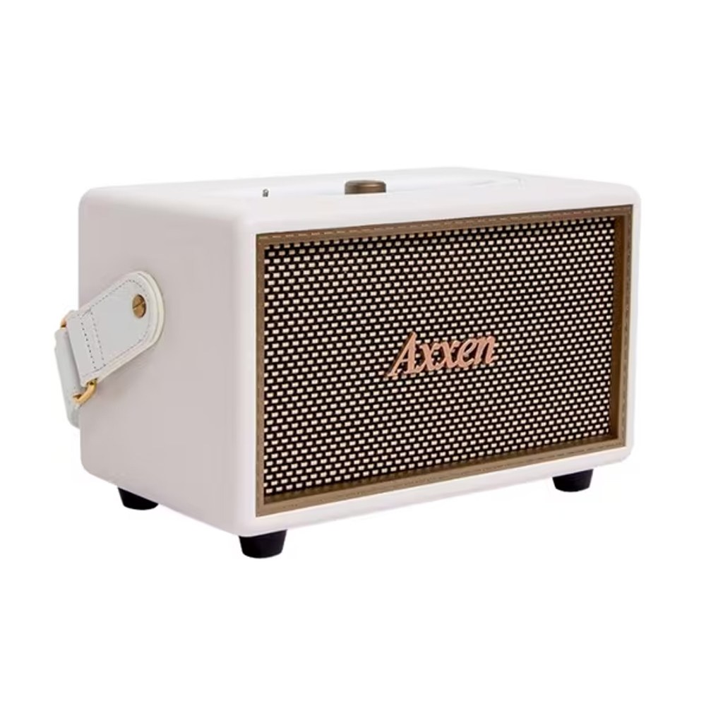 액센 BS1000 고음질 40W 블루투스 5.3v 클래식 레더 무선 블루투스 스피커 148,000원