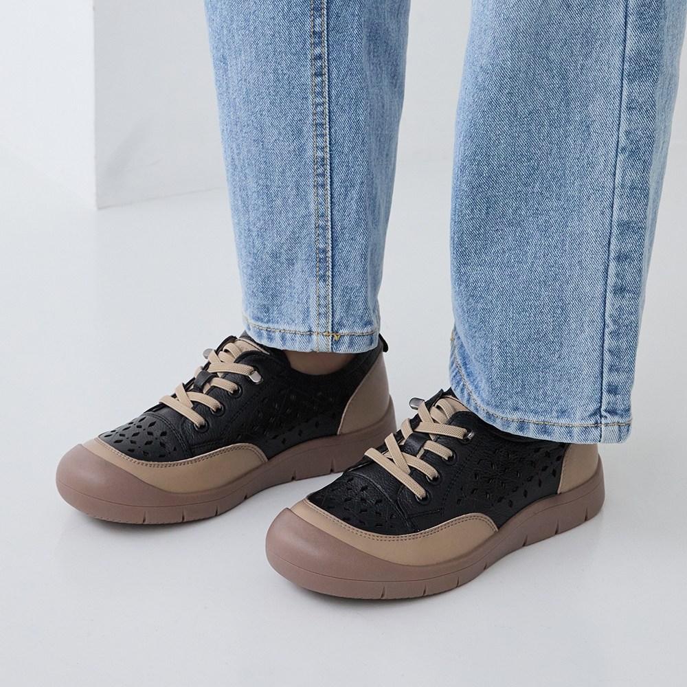 제이슈 천연소가죽 데릭 펀칭 컴포트 슈즈 3cm 40,800원