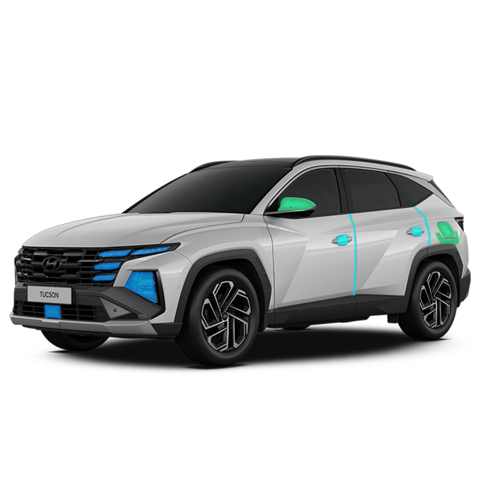 스킨엑스 투싼 NX4 페이스리프트 외장필수패키지A PPF 차량보호필름 78,000원