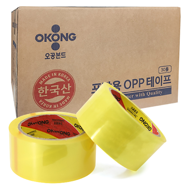 [오공본드] 투명 OPP박스테이프 100m 30개 47,990원