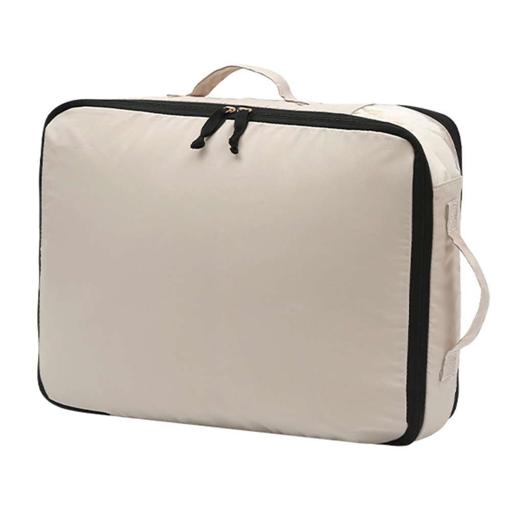 제이밀 이불 의류 압축 파우치 베이지 + 블랙 17,000원