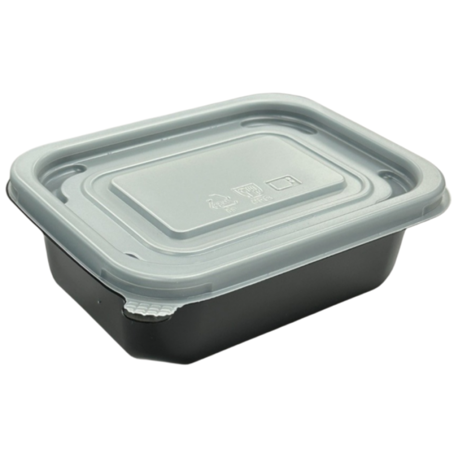 사각죽용기 반죽용기 흑색(소) 300ml 50개세트, 50, 50세트 16,550원