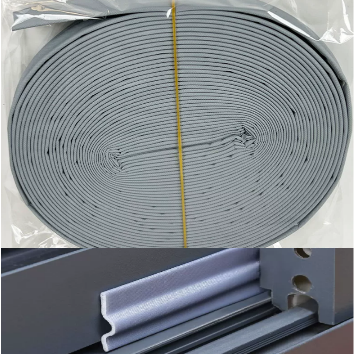 다알리아 틈새 막이 리뉴얼 웨이브 PE 튜브 문풍지 문틈 완벽차단 대용량 접착식, 1개, 웨이브 그레이 대용량 20미터 5,900원