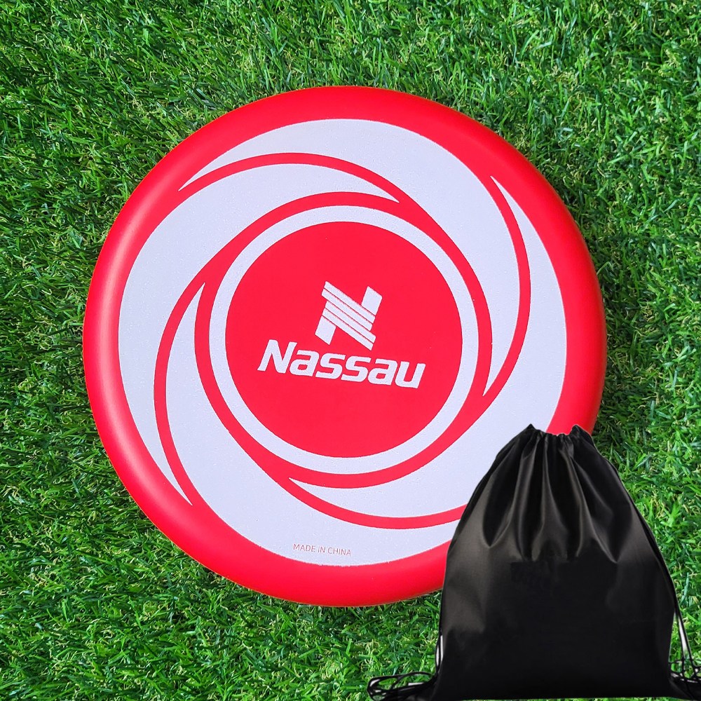 낫소 플라잉디스크 소프트 원반 부메랑 투센 파우치 안전KC인증, 레드, 1개 9,900원