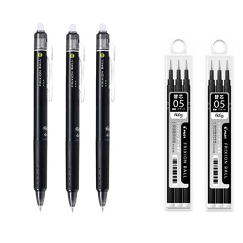 파이롯트 프릭션 노크 지워지는 볼펜(파이롯트 정품 블리스터 케이스 포장/선물용) 11,900원