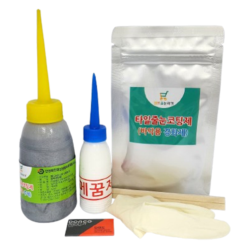 셀프줄눈마켓 바닥용 타일줄눈코팅제 100g 세트 퓨어그레이 10,300원