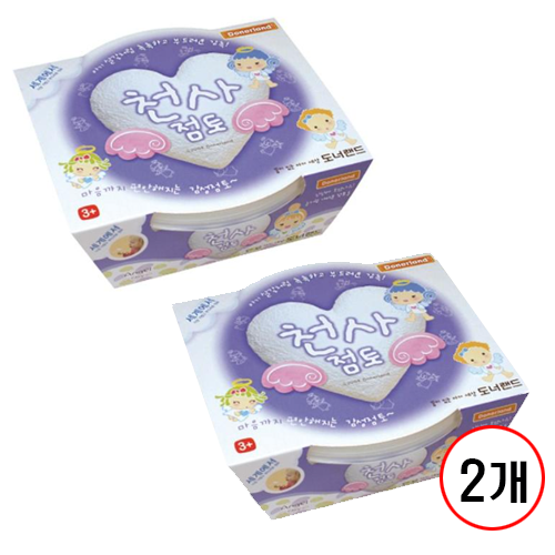 천사점토 70g 벌크(도너랜드), 백색, 2개 26,040원