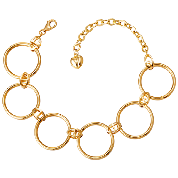 골드앤 14K 듀얼리쉬 팔찌 YG 하트참 심플 고급 컷팅 데일리 1,861,300원