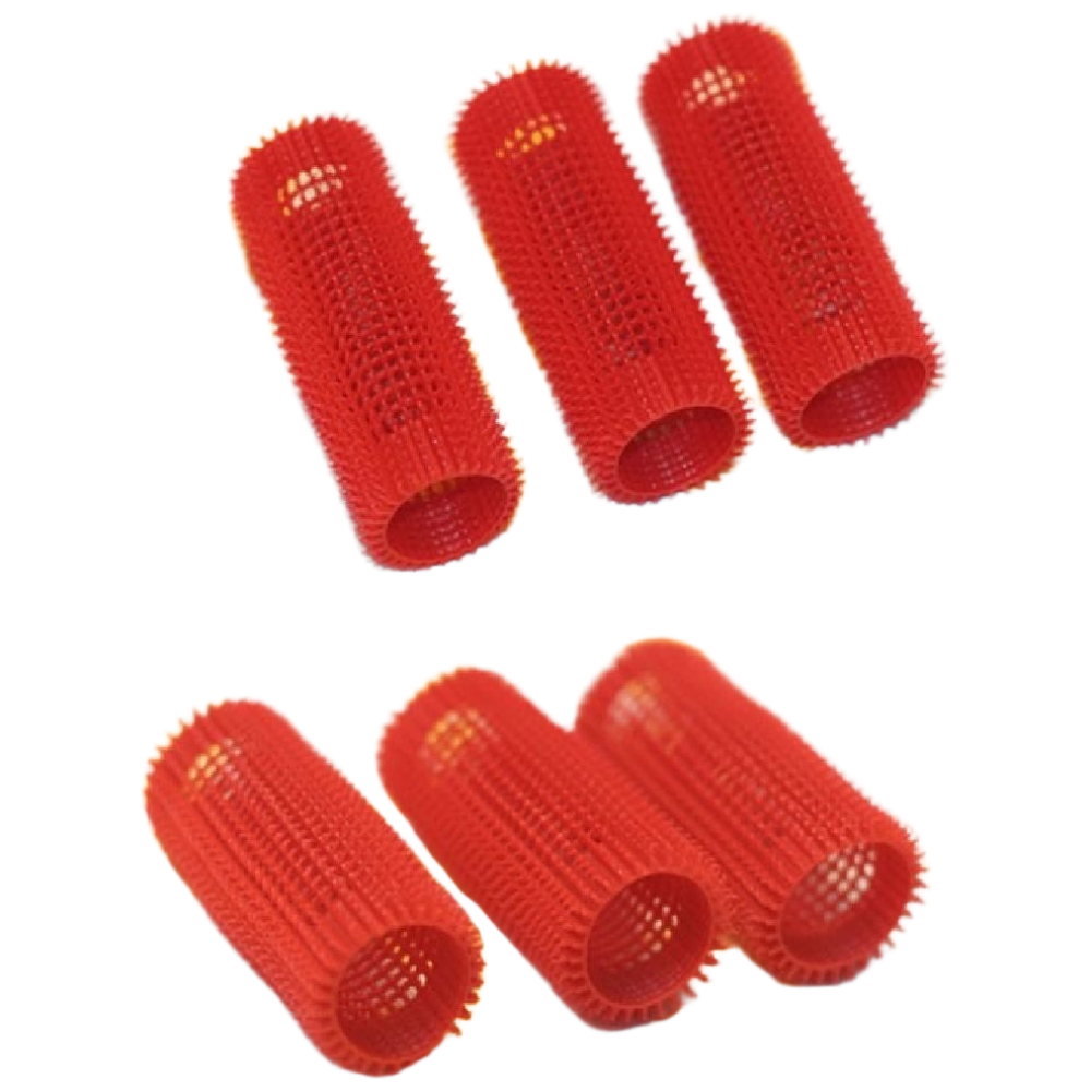 모리스 제트세트 실리콘 헤어롤 롱레드 3P 4,900원