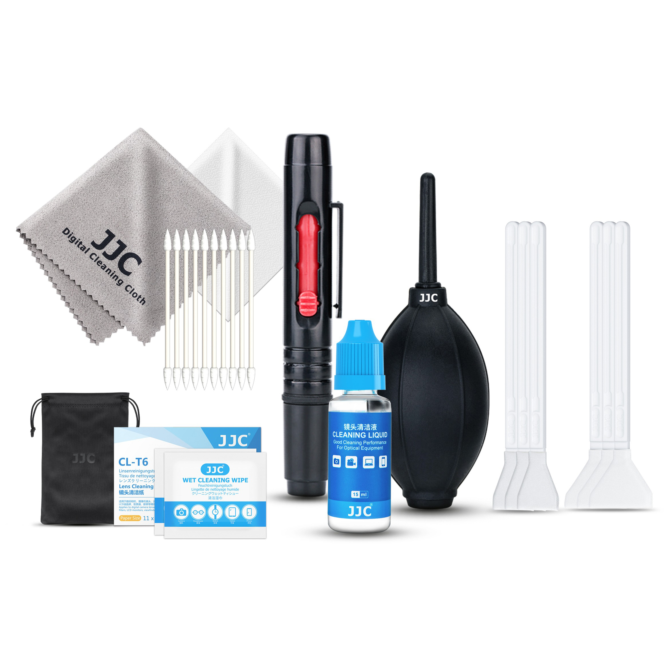 JJC 카메라 렌즈 올인원 청소 도구 용품 크리닝 11종 키트 18,900원