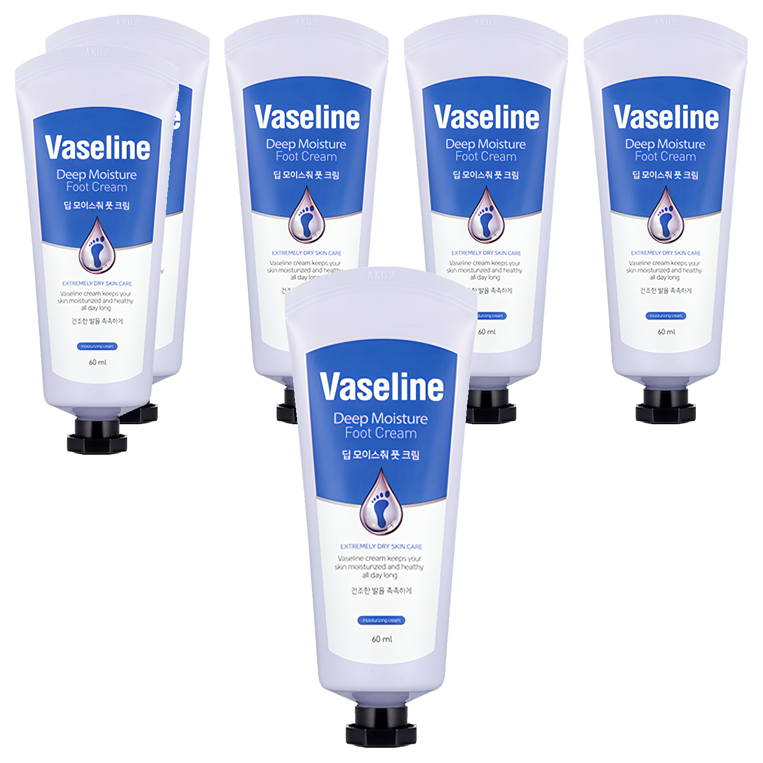 바세린 C2Y 딥 모이스춰 풋크림, 1개입, 6개, 60ml 12,770원