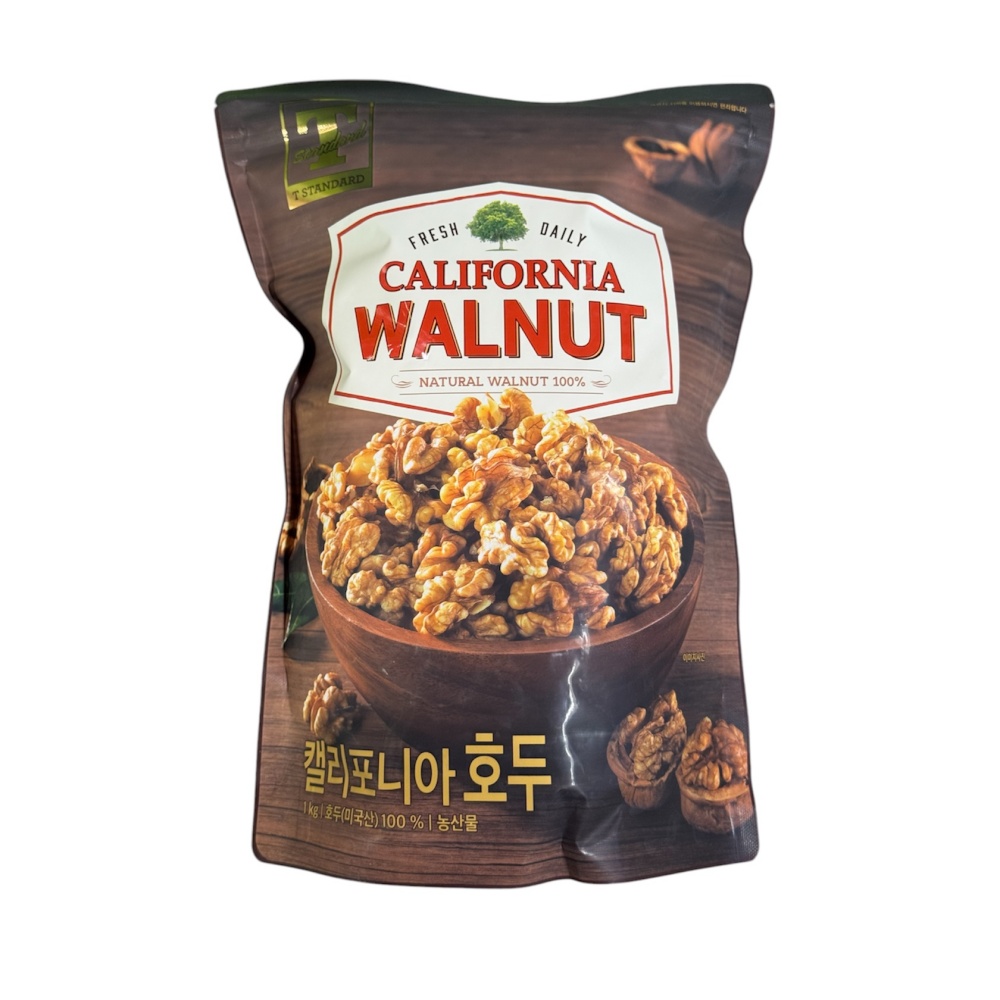 T STANDARD 캘리포니아 호두 1kg 18,600원