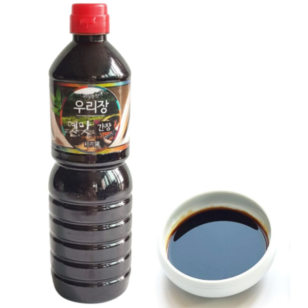 우리농원 10년이상 발효 숙성 강원도 양양 전통 조선 간장 1100ml 메주 송화장 우리농원 진간장 맑은간장 56,500원