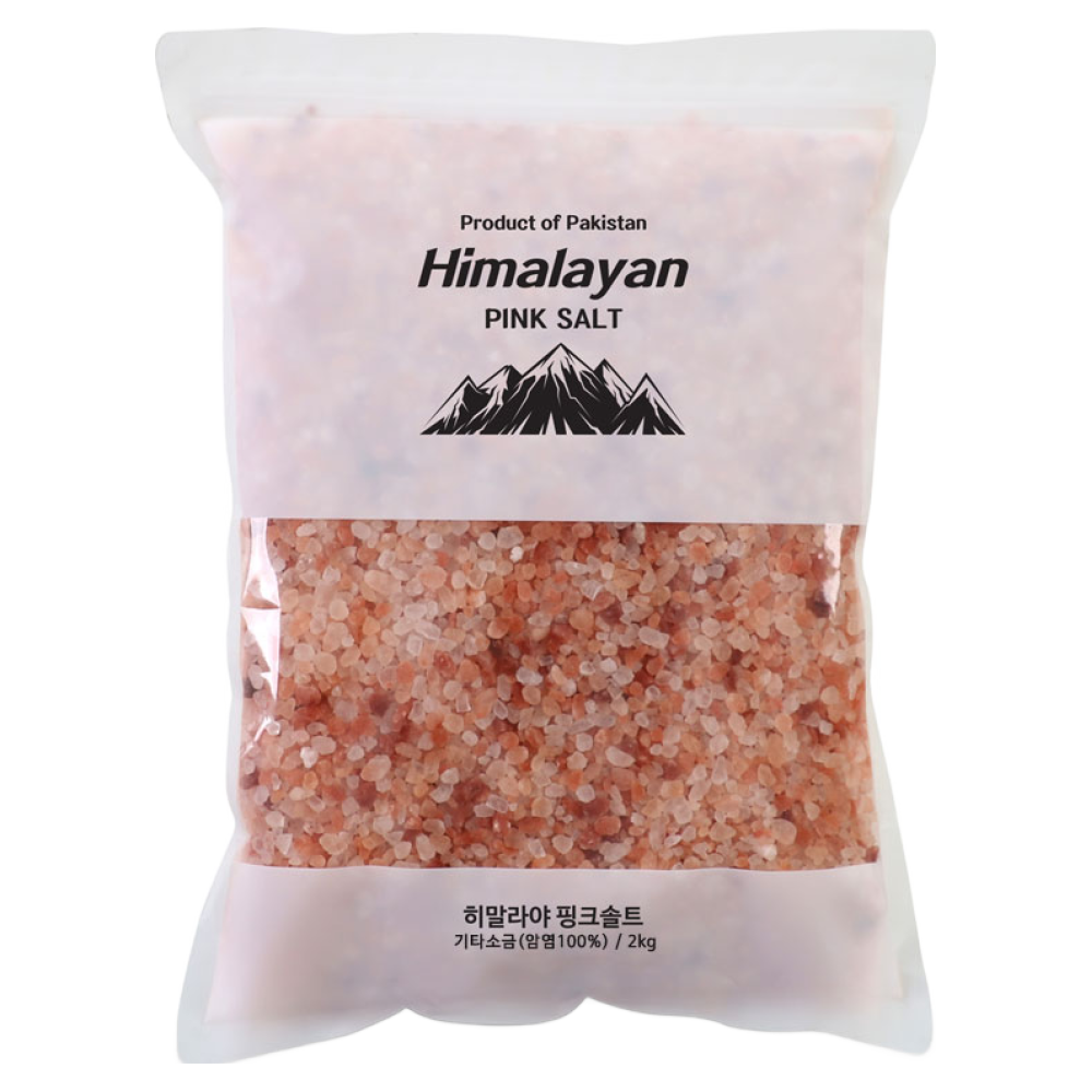 블루오션 히말라야 핑크솔트 (그라인더용 굵은소금) 핑크소금 용량선택, 1개, 2kg 9,380원