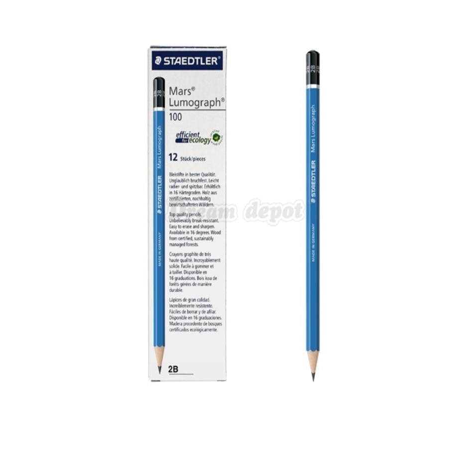 스테들러 마스 루모그라프 100 전문가용 연필 12개 1타스 18,000원