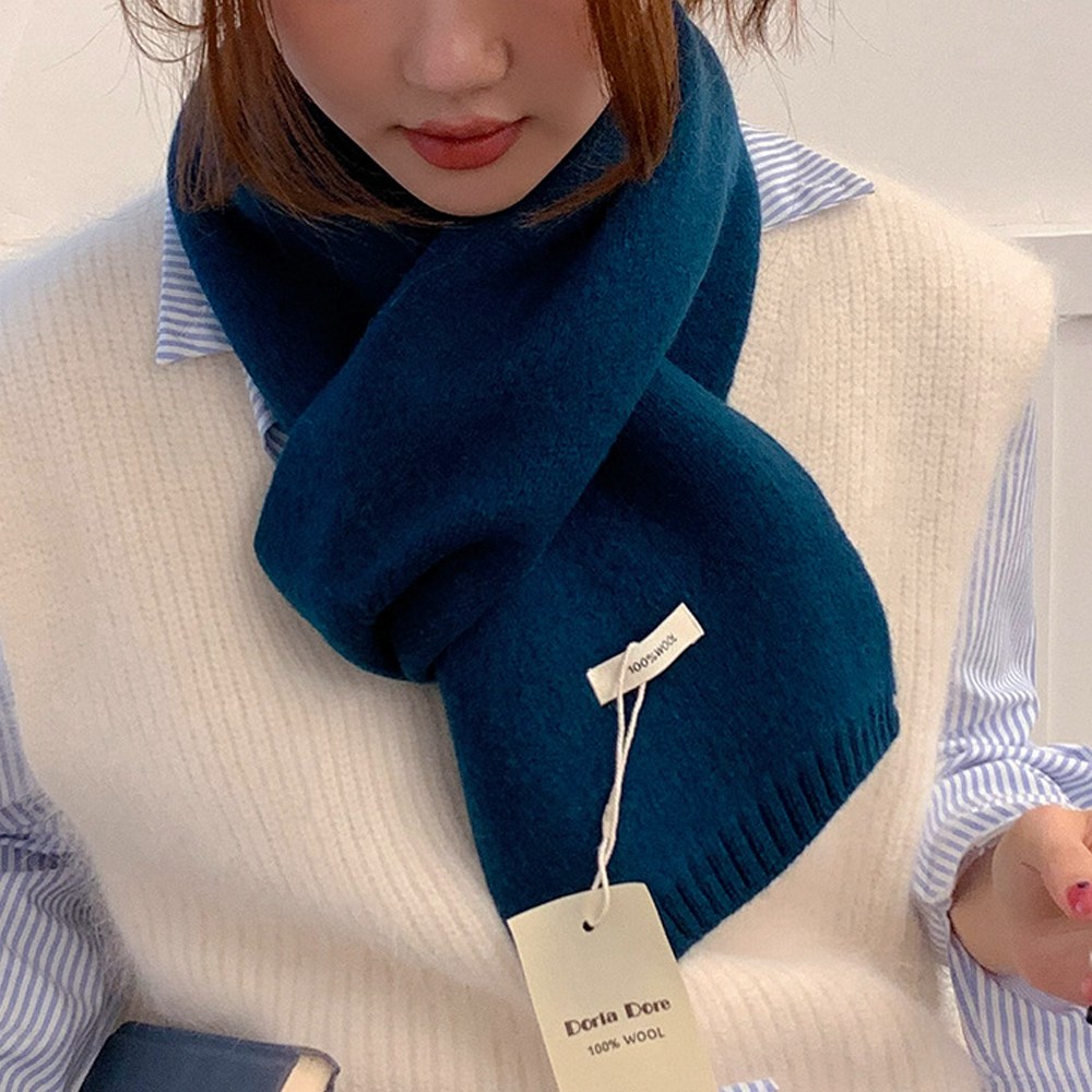스타일쇼룸 울100 니트 쁘띠 머플러 여성 남자 여자 남성 목도리 18,900원