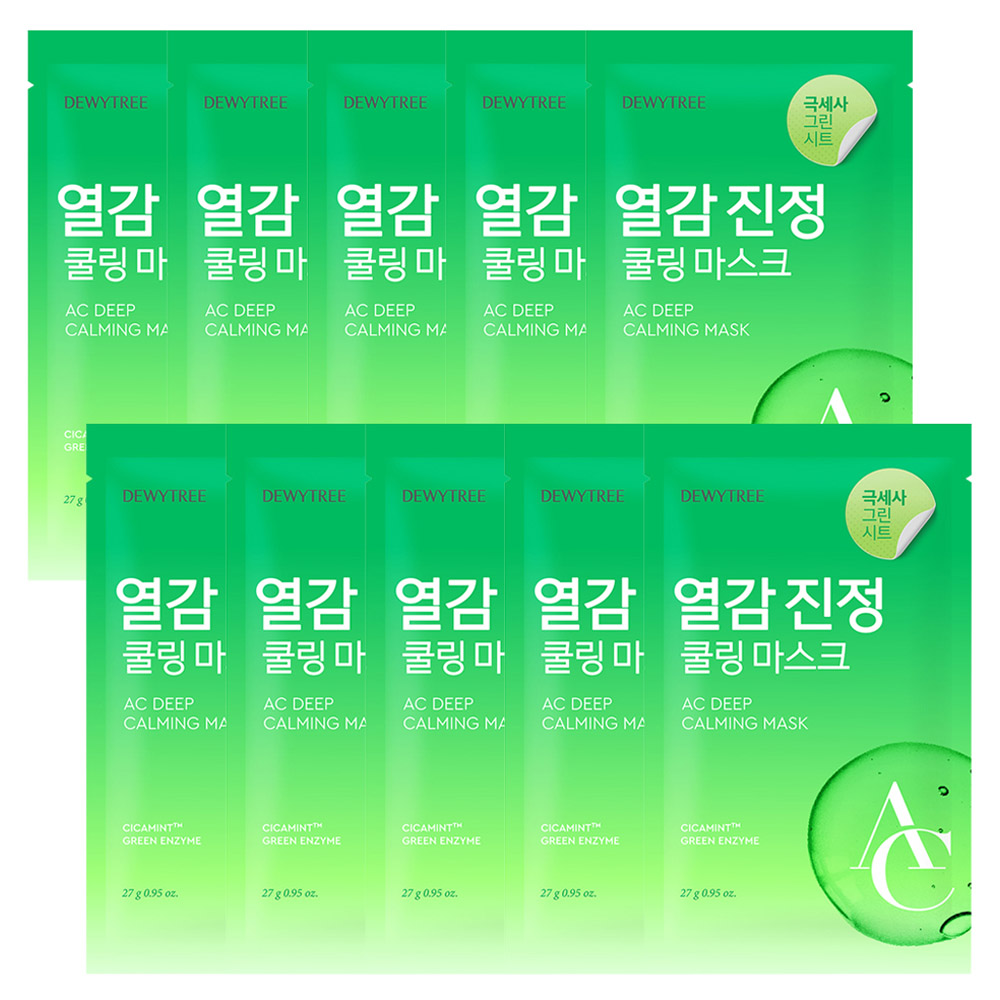 듀이트리 AC 딥 진정 마스크, 1개입, 10개 15,900원