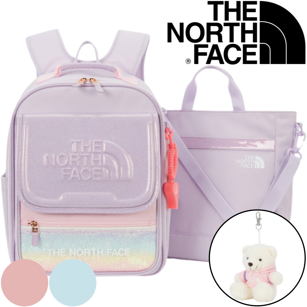 백화점발송 노스페이스 키즈 여아 책가방 보조가방 세트 인형 증정 주니어 가방 저학년 신학기 선물 등하교 일상 소풍 160,900원