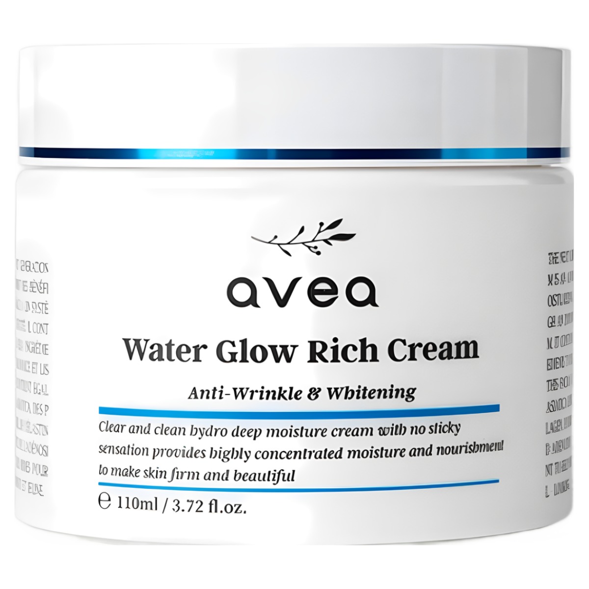 아베아 속보습 쿨링 광채 물광 크림 워터 글로우 리치 크림 진정 대용량 수분크림 주름개선 미백 기능성 나이트 크림, 110ml, 1개 39,000원