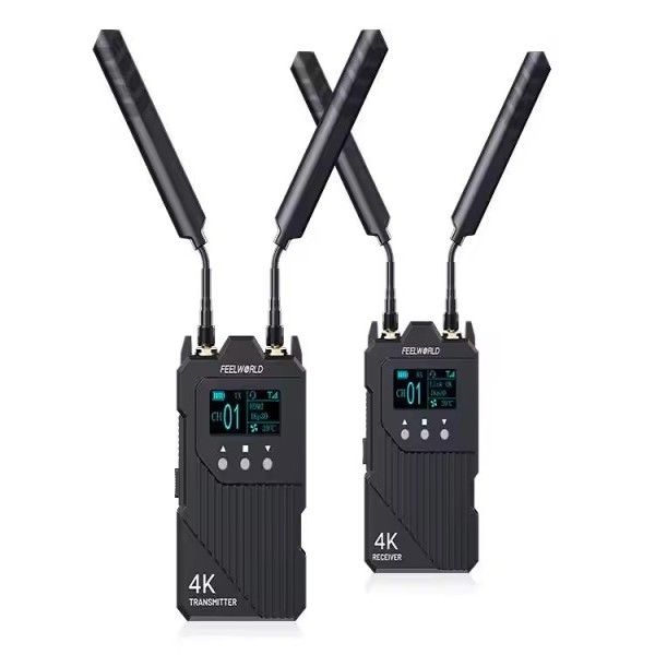 FEELWORLD WT1H 4K 무선 비디오 전송 시스템 듀얼 HDMI 호환 풀 듀플렉스 인터콤 라이브 스트리밍 383,000원