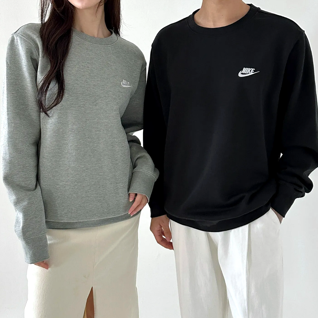 [당일발송] 나이키 NIKE 기모 NSW 맨투맨 긴팔 플리스 티셔츠 스포네틱 양말 35,900원