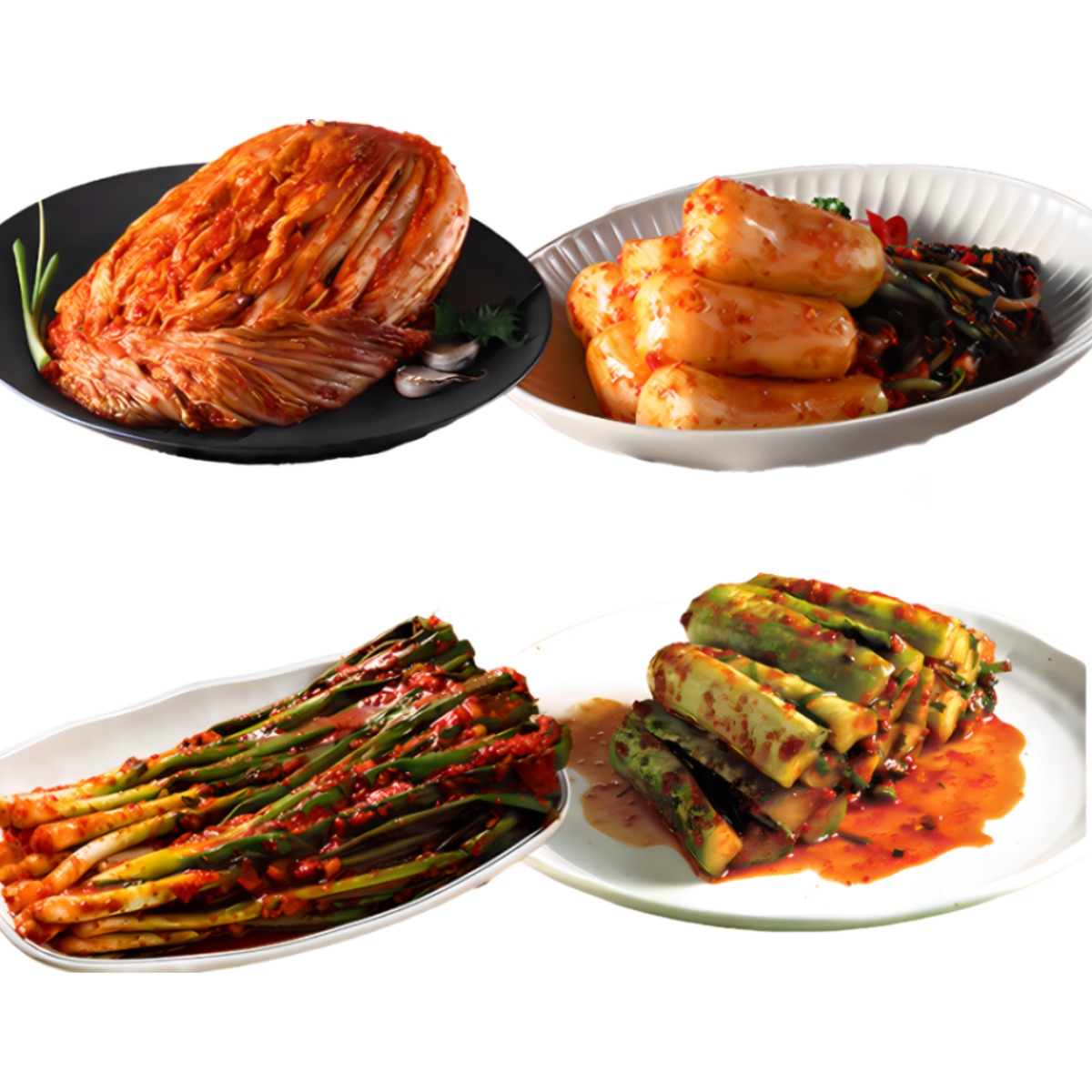 찬우물 신선김치세트 6kg (포기김치 3Kg + 총각김치 1kg + 파김치 1kg + 오이소박이 1kg), 1개 51,090원