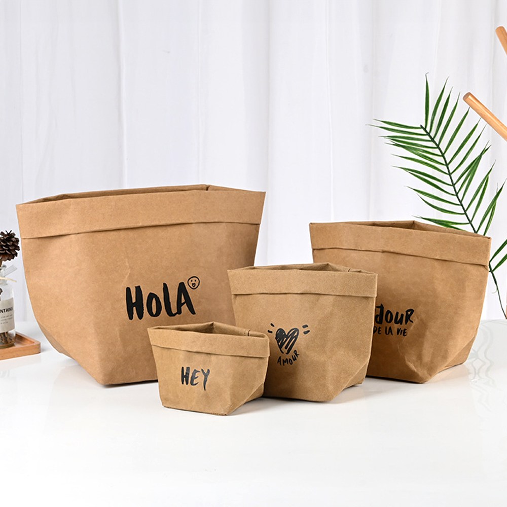 청년리빙 페이퍼백 냉장고정리 수납 바구니 7,910원