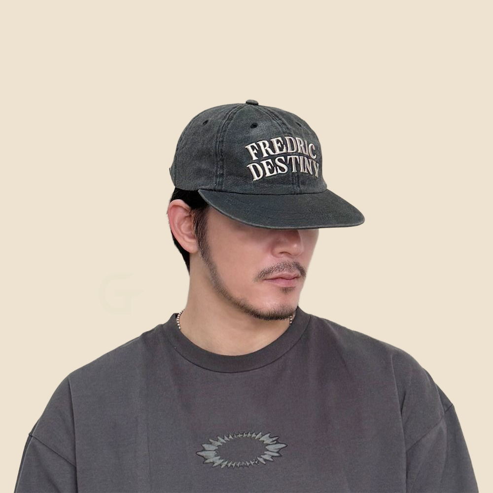 남여공용 워싱자수 평챙 스냅백 캠프캡 힙합모자 5컬러 16,900원