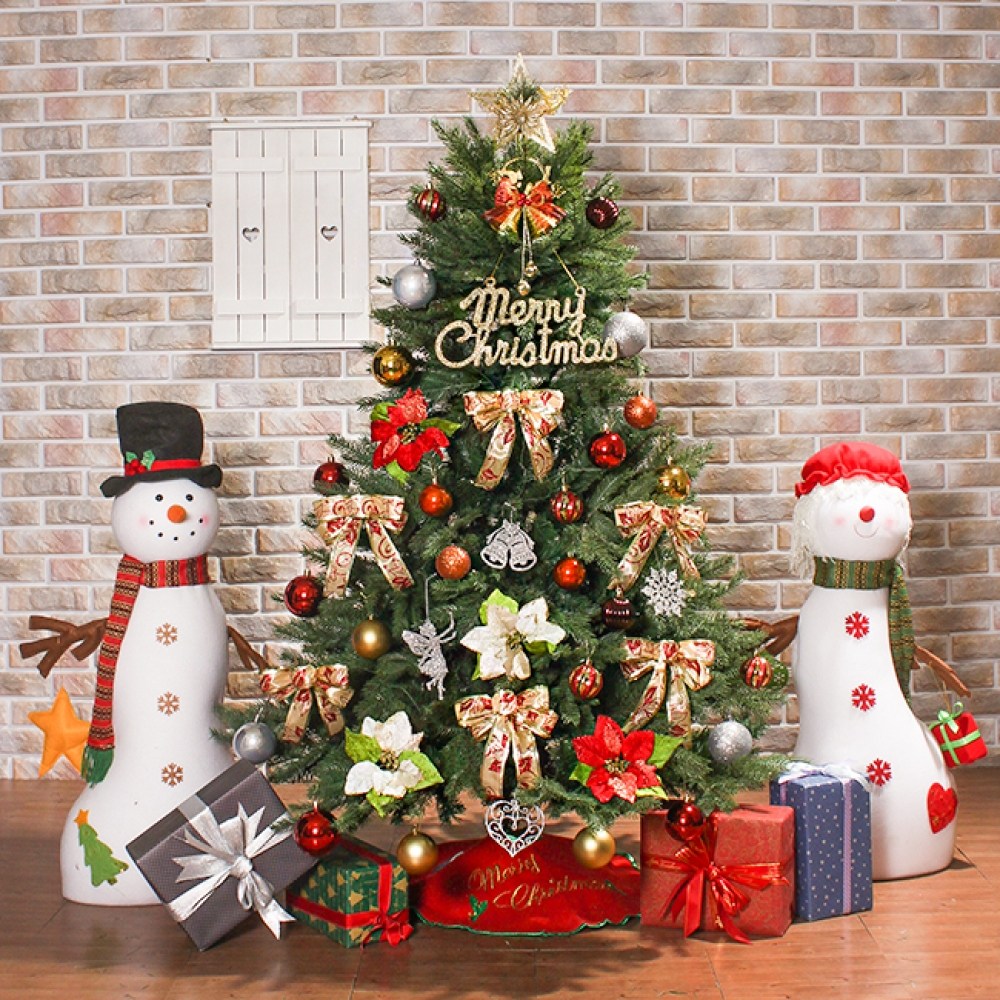 아트박스/위드마켓 150cm 카니발 골드＆레드 전나무 혼합 트리 풀세트 208,700원