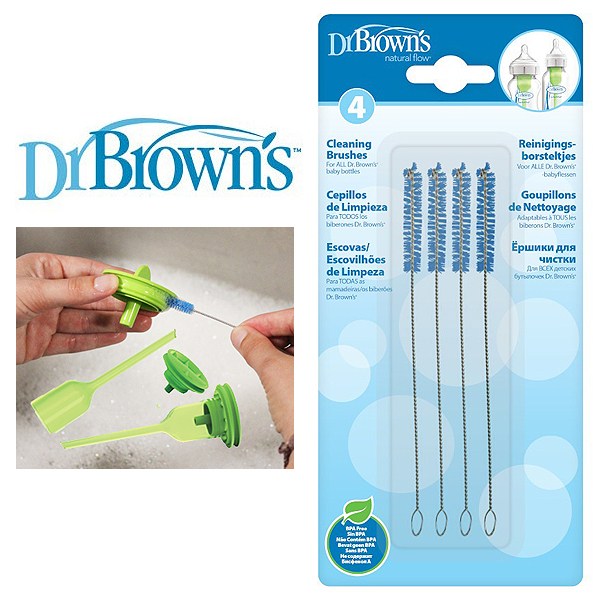 닥터브라운 젖병 공기저장부 크리닝브러쉬 세척브러쉬, 1세트 8,700원