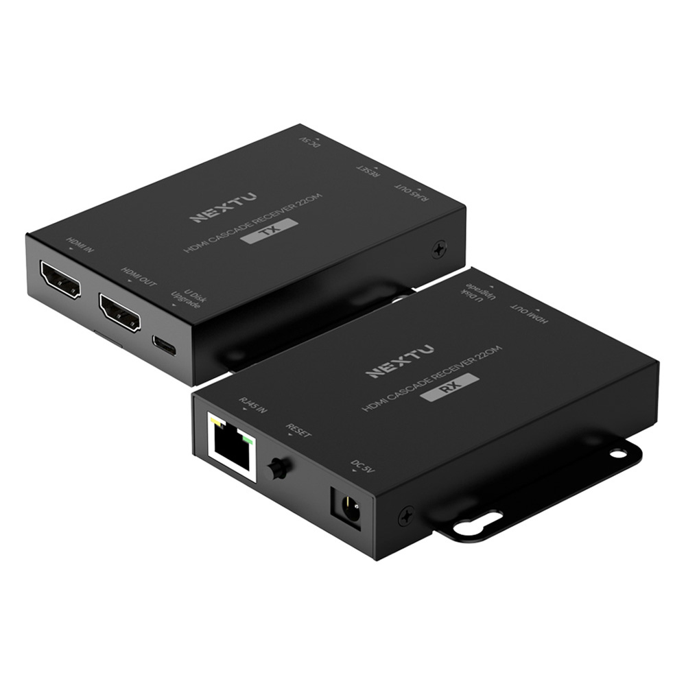 넥스트유 리나오 1080P HDMI UTP 리피터 거리연장기 송수신기 세트 65,780원