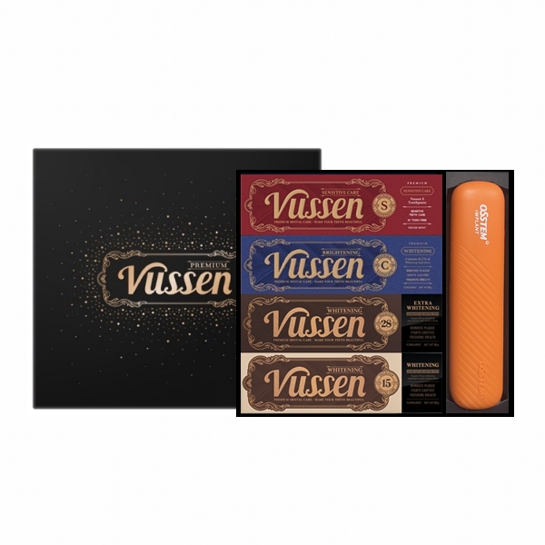 오스템 프리미엄 뷰센 4:1 양치키트 선물세트 (선물케이스+쇼핑백 포함/ 설선물 추석선물 시상품 사은품 기념품) 32,800원