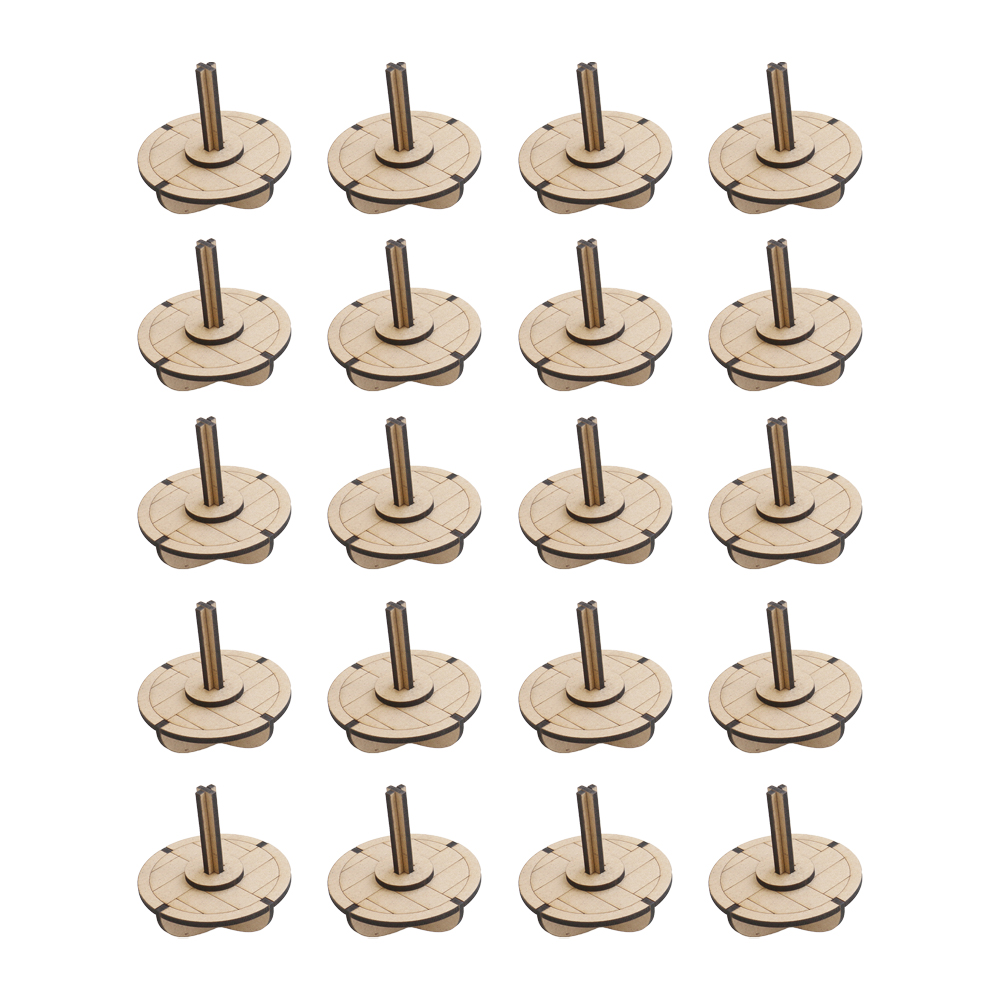 민화샵 나무 팽이 만들기재료, 단청팽이B(TDPWD0116), 20개 15,500원