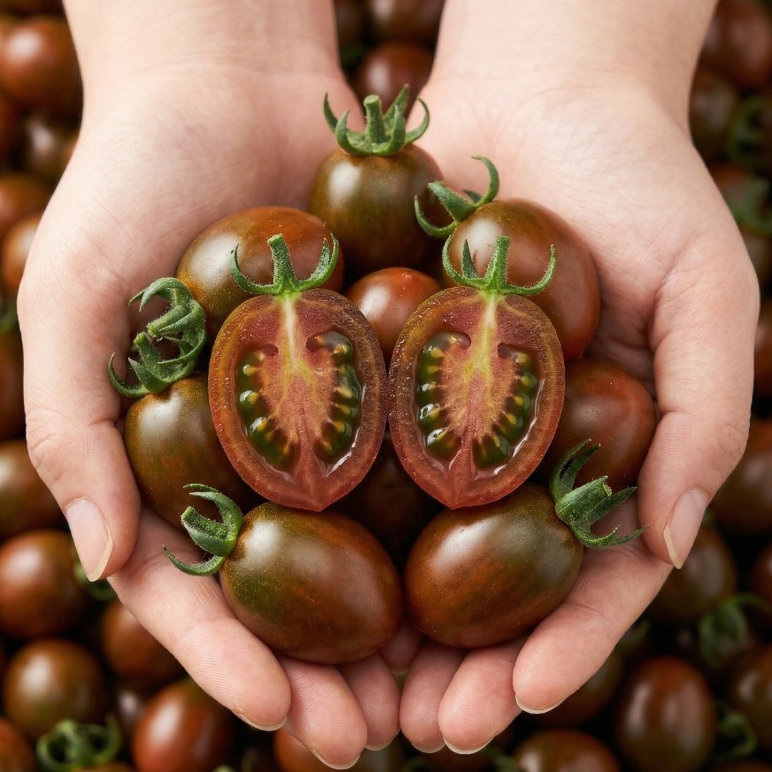 손으로 직접 길러낸 흑대추방울토마토 GAP인증, 1박스, 1kg 15,200원